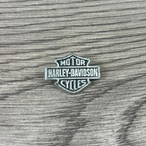 Harley-Davidson 925 Sterling Silver Bar & Shield Biker Pin